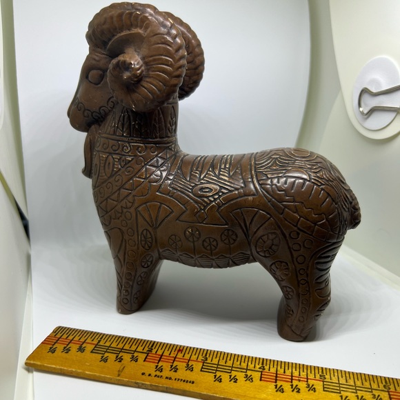 Bitossi Style Midcentury Ceramic Ram. EUC. - Picture 3 of 8